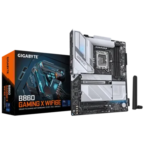 GIGABYTE B860 Gaming X WiFi6E / B860 / LGA 1851 / 4X DDR5 / PCIEx 16 / 2.5 GLAN / Wi-Fi / ATX (B860 GAMING X WIFI6E)