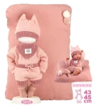 Llorens M738-18 oblečenie pre bábiku bábätko NEW BORN veľkosti 40-42 cm s doplnkami