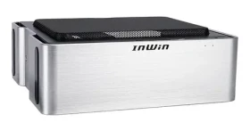 In-Win Chopin MAX strieborná / Skriňa / Mini-ITX / zdroj 200 W 80+ Gold / USB-C (CHOPIN MAX_SL)