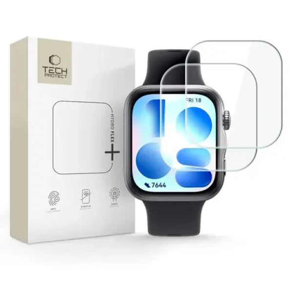 Tech-Protect Hydro Flex+ pre Huawei Watch Fit 5 / Ochranná fólia / Hydrogélová / 2 ks