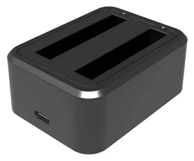 Puluz PU818 / Duálna nabíjačka batérií / Pre Insta360 X3 / USB-C / 5V 3A (PU818)