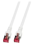 EFB CAT6 S/FTP 2m biely / Sieťový kábel / RJ-45 / LSZH plášť (K5518.2)