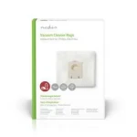 Nedis Vrecká do Vysávača / 12 kusov / Syntetický / Vhodné pre: Philips Electrolux (DUBG220AEP12)