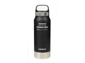 Sistema Hydrate Stainless Steel Nerezová termoska 650 ml čierna (8592001423305)