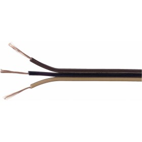 TRU COMPONENTS 1564517 opletenie / lanko 3 x 0.14 mm² svetlohnedá, čierna, tmavohnedá 5 m; 1564517