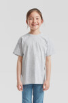 Fruit of the Loom Kids Valueweight T Detské tričko 16.1033 svetloružové light pink 128