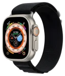 Devia Deluxe Sport 5 čierna / Remienok pre Apple Watch 44/45/49mm / Nylonový / Nastaviteľný (6938595381836)