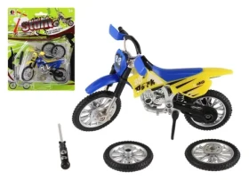 TEDDIES Prstová motorka kov/plast 12 cm