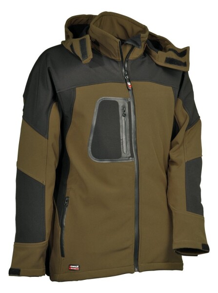 Bunda COFRA SWEDEN Softshell + Farba: hnedá zemitá, Veľkosť: 54 (V101_0_03_Z54)