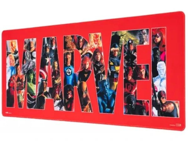 Pyramíd Herná podložka MARVEL - Logo / Herná podložka pod myš / 800x350 mm (MGGE027EPM)