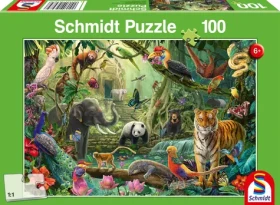Schmidt Puzzle Pestrá džungľa