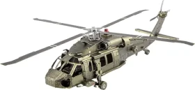 Metal Earth 3D Puzzle Vrtuľník Black Hawk