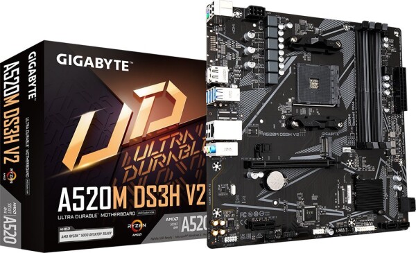 Gigabyte AM4 A520M DS3H V2