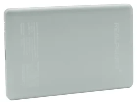 RealPower PB-5000 MAG Ultra Slim strieborná / Powerbanka / 5000 mAh / MagSafe 15W / USB-C PD (577146)