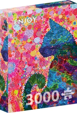 ENJOY Puzzle Túlavá mačka