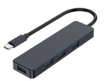 Gembird UHB-CM-U3P4-01 čierna / USB-C rozbočovač / 4X USB 3.0 (UHB-CM-U3P4-01)