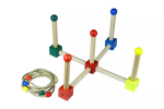 Moyo Montessori Moyo Montessori Stĺpiky s kruhmi