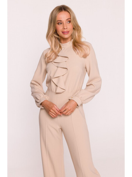 Dámsky overal S420 béžový - Stylove XL