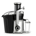 TEFAL ZE660D10 strieborno-čierna / Odšťavovač / 1000 W / 2 rýchlosti / nádoba na dužinu 2,2 l (ZE660D10)