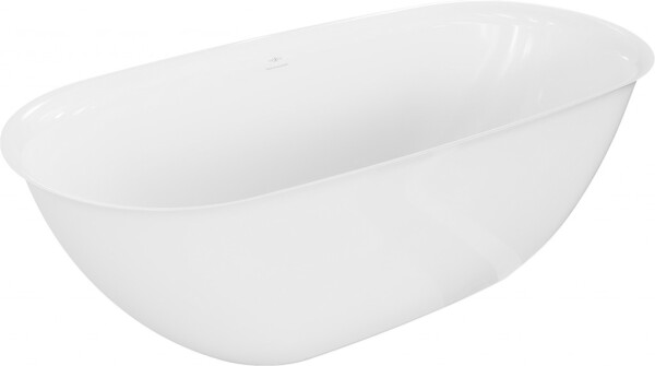 MEXEN - Siena voľne stojaca vaňa liaty mramor 170 x 80, biela lesk 57291708010