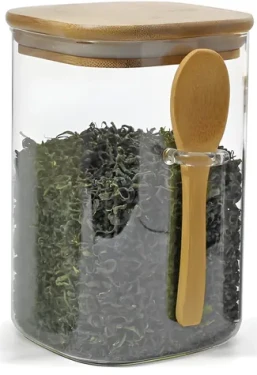 Maxxo Bamboo dóza na potraviny 1000 ml / Dóza na potraviny / Borosilikátové sklo / Bambusové viečko (100002104269)