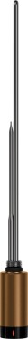 DEANTE - Silia matte brown výhrevné teleso, na kúpeľňové kúrenie - 400 w; AGI_C401