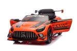 Mamido Elektrické autíčko Mercedes AMG GT3 oranžové