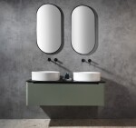 GSI - KUBE X keramické umývadlo na dosku, priemer 45cm, biela ExtraGlaze 942711