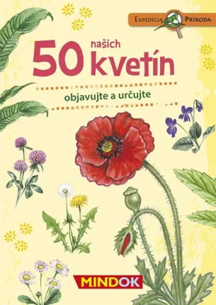 Mindok SK Expedícia príroda: 50 našich kvetín
