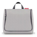 Toaletná taška Reisenthel Toiletbag XL Herringbone Grey