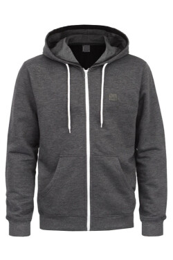 MIKINA KARIM 3XL-4XL melanžový grafit 4XL