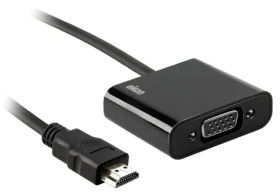 Ekon Adaptér VGA (F) - HDMI (M) čierna / Redukcia / 0,1 m