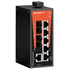 Weidmüller IE-SW-BL08-6TX-2ST priemyselný ethernetový switch; 1240930000