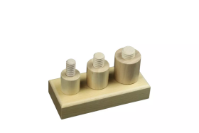 Moyo Montessori Moyo Montessori Drevené skrutky a matice