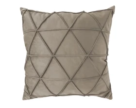 Dekoračný vankúš Vanessa 45x45 cm, taupe%