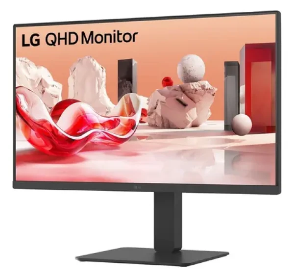 27" LG 27BA54QB-B čierna / Monitor / IPS / 2560x1440 / 75 Hz / 350 cd/m2 / 2x HDMI + DP / repro (27BA54QB-B.AEU)
