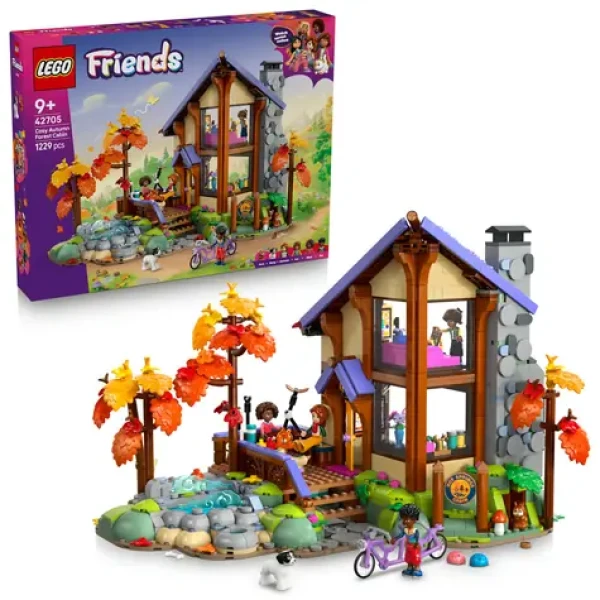 LEGO® Friends 42705 Útulná chata v jesennom lese