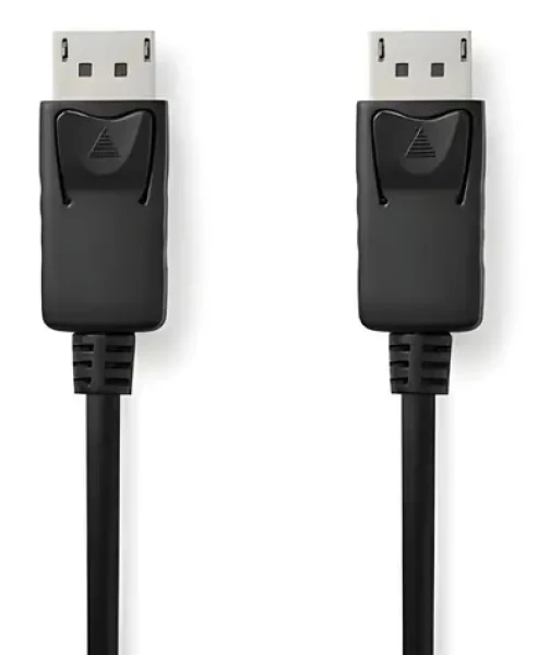 Nedis CCGL37010BK20 čierna / Kábel DisplayPort / DisplayPort zástrčka - DisplayPort zástrčka / 4K/60Hz / 2 m (CCGL37010BK20)