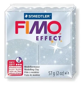 FIMO Modelovacia hmota Effect strieborná trblietavá