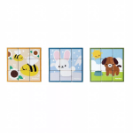 PlanToys PlanToys Obrázkové kocky - Zvieratá