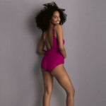 Jednodielne plavky 7747 M2 dark fuchsia - Anita 38C