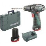 Metabo PowerMaxx SB Basic / Aku Príklepová vŕtačka / 10.8V / 2x2.0Ah / 10mm skľučovadlo / 1400 ot-min / 2100 príklepov-min (600385500)