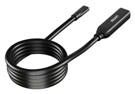 Unitek U1335ABK01 čierna / Predlžovací kábel USB-C / USB-C (M) - USB-C (F) / 5 m (U1335ABK01)
