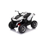 Mamido Detská elektrická štvorkolka Fast Wheel 4x4 biela