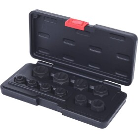 KS Tools 913.3880 Sada matíc so špirálovým profilom, 10 kusov, M8-M19; 913.3880