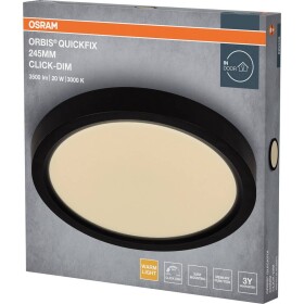 OSRAM HOMELIGHTING 4099854604126 stropné svetlo, LED stropné svietidlo čierna; 4099854604126