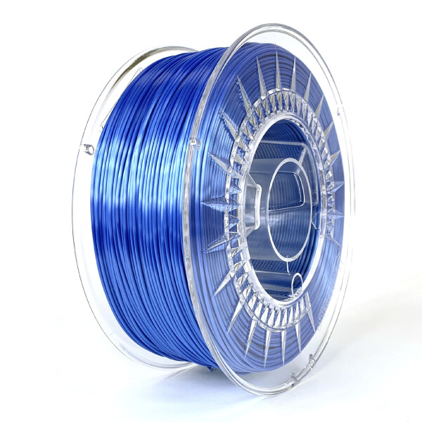 SILK filament 1,75 mm modrý Devil Design 1 kg