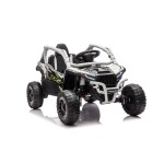 Mamido Detské elektrické autíčko Buggy Kawasaki TERYX KRX1000 24V sivé