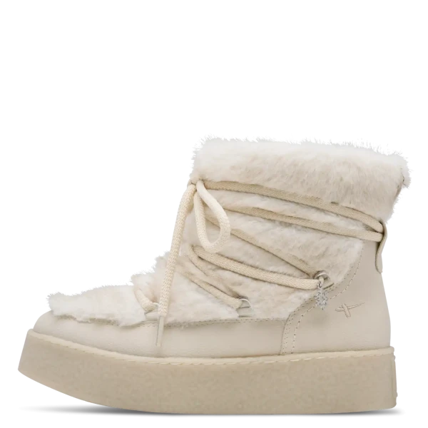 Tamaris 1-26802-47-418 Dámske zimné členkové topánky ivory 38