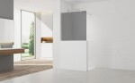Sprchová zástena SAT Walk-in 120x100 cm na zníženú priečku chróm SATBWIS120KSPR SATBWIS120KSPR